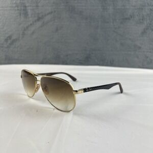 Ray Ban Eyeglasses, Frames Only, RB 8313, 001/51, 61-13-140, Metal, Aviator,Gold